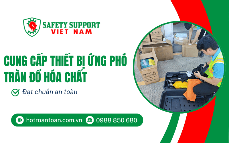 cung cấp thiết bị ứng phó tràn đổ hóa chất