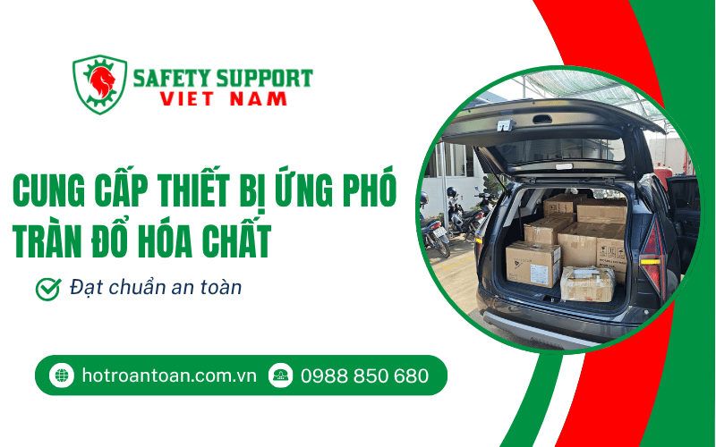 cung cấp thiết bị ứng phó tràn đổ hóa chất